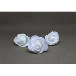 Hrnl - Yndig hvid rose - Pakke med 6 stk.