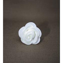 Hrnl - Yndig hvid rose - Pakke med 6 stk.