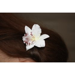 Hrpynt - Orkide med Clips 