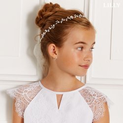 Hrkrans - Hrbnd med perler