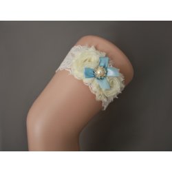 Strmpebnd med Bl Sljfe og Sten